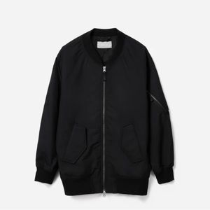 Everlane “The Bomber Jacket”, black, size L.